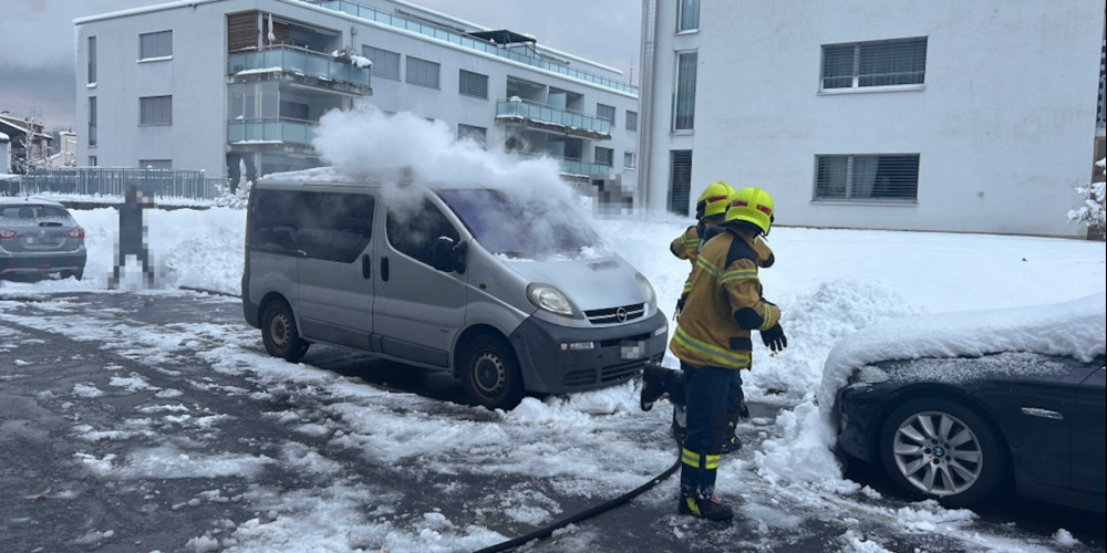 Die Brandursache ist noch nicht bekannt