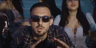 Ausschnitt aus seinem neuen Video für die Single «Cinderella».