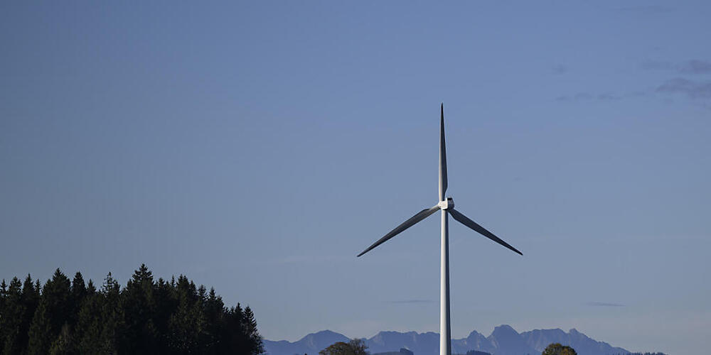 Das Windkraftwerk Feldmoos im Luzerner Entlebuch produziert seit 20 Jahren Strom. (Archivaufnahme)