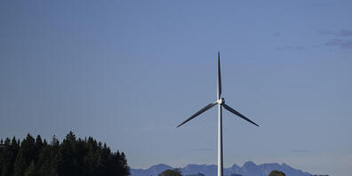 Das Windkraftwerk Feldmoos im Luzerner Entlebuch produziert seit 20 Jahren Strom. (Archivaufnahme)