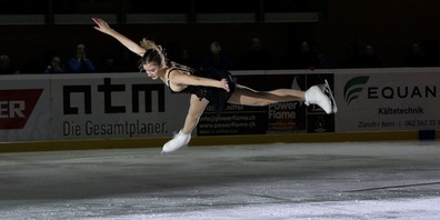 Die zweifache Olympiateilnehmerin Alexia Paganini zeigte ihr ganzes Können