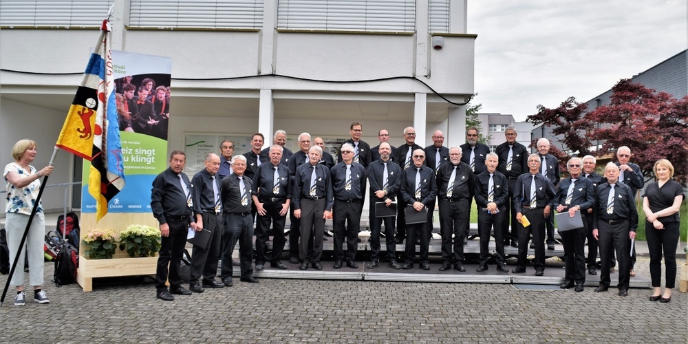 Vier Männerchöre aus dem Zürcher Oberland organisieren ein besonderes Konzerterlebnis. Im Bild: Der Männerchor Gossau-Ottikon.