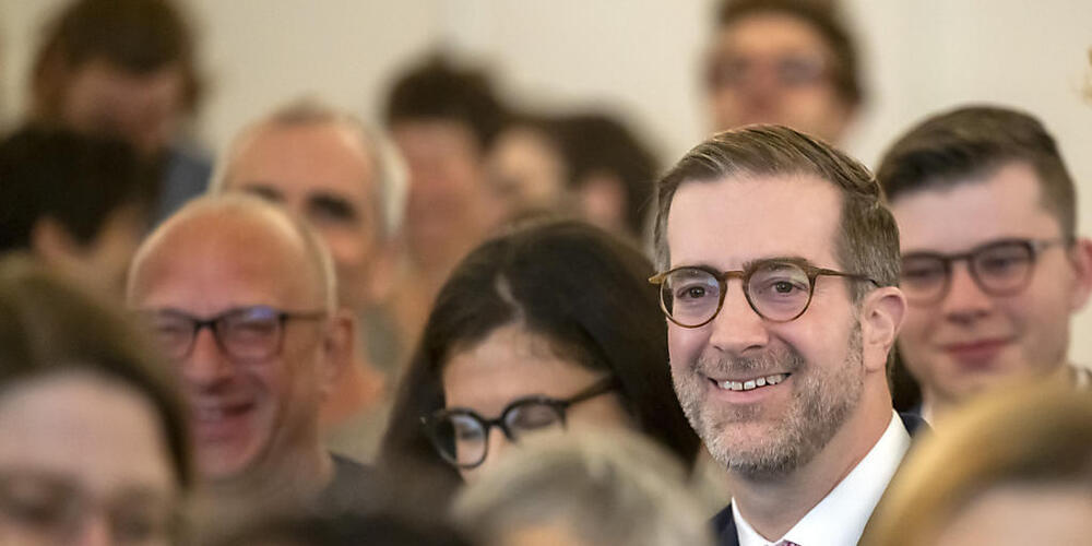 Der Basler Regierungspräsident Conradin Cramer freut sich über das Ja zur ESC-Ausgabe.