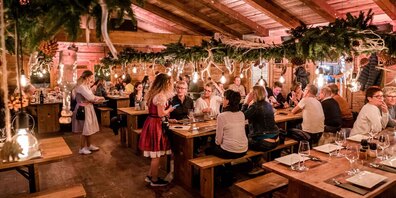 Blick in das gemütliche Ambiente