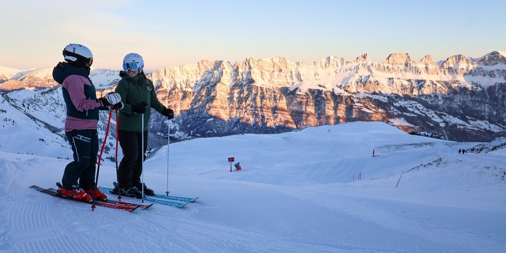 Perfekter Saisonstart am Flumserberg.