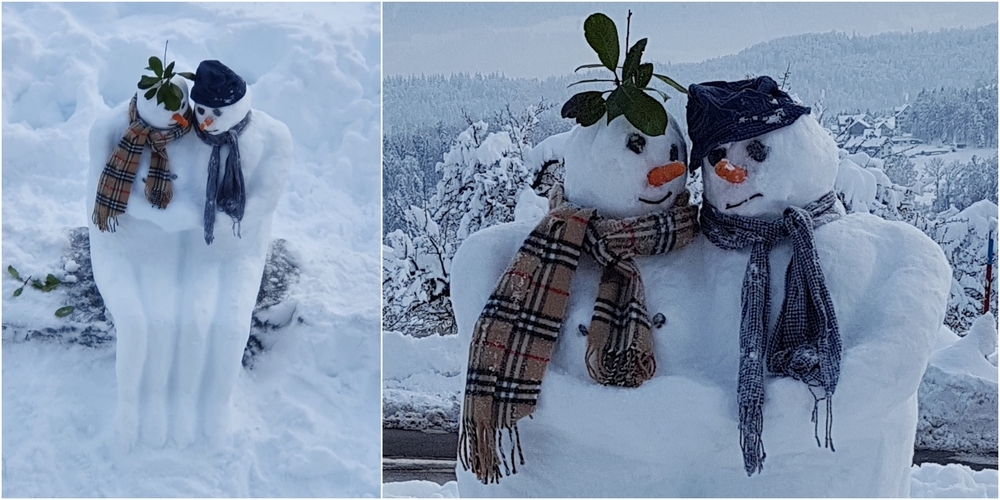 Das Christkind bringt Kindern Geschenke - und in diesem Jahr auch Schnee.