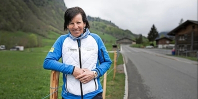 Vreni Schneider in ihrem geliebten Glarnerland.