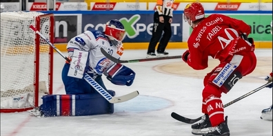 Die Lions feiern den Treffer von Segafredo in der 9. Minute.