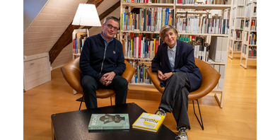 Stadtbibliothekar Oliver Thiele und Museumsdirektorin Gesa Schneider.