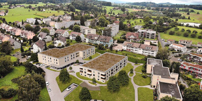 AZ Breitlen – zentrales Alterszentrum in Hombrechtikon.	