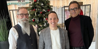 Raimund Staubli, Mathias Weder und Samy Liechti