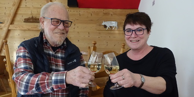 Seit 30 Jahren führt Wirtin Gaby Hafner-Graf das Restaurant Station in Heiden als noch einziger Wirtschaft im Aussengebiet. Tatkräftig unterstützt wird sie von Lebenspartner Walter Edelmann