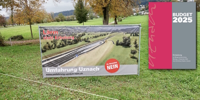 Die Mitglieder der Uzner Mitte beschäftigten sich mit dem Verhalten der A15-Gaster-Gegner wie der IGMRU nach der Abstimmung und dem Budget 2025 (r.).