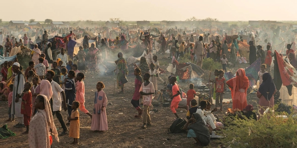 Über 13 Millionen Menschen sind im Sudan auf der Flucht.