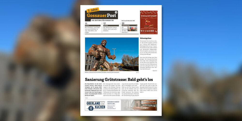 Gossauer Post Nr. 23 vom 29. November 2024