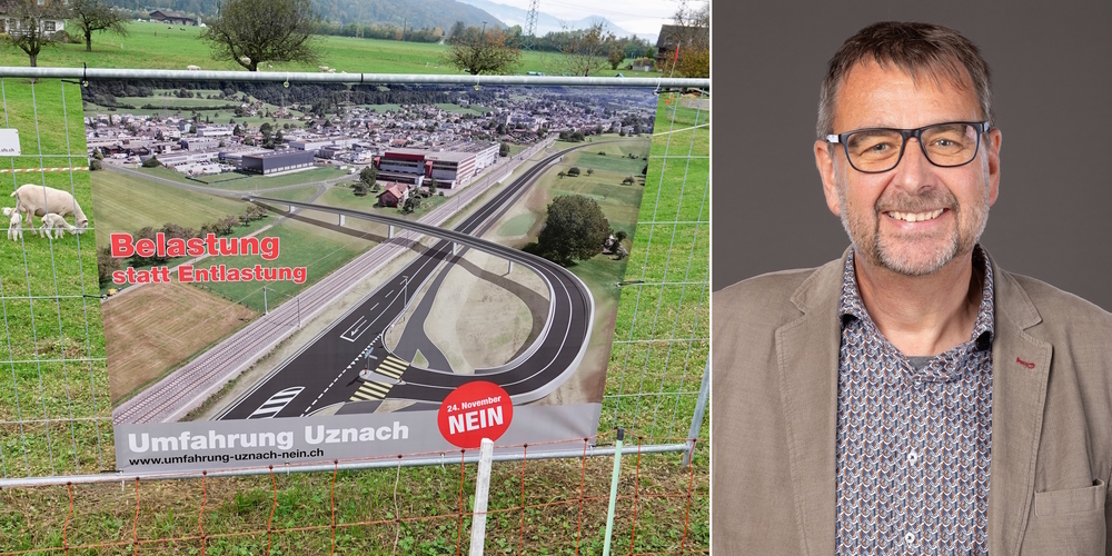 Mit dem Nein zur A15-Gaster und Othmar Bürgis (r.) Einzug in den Gemeinderat konnten die Uzner Grünen am 24. November zwei grosse Erfolge feiern.
