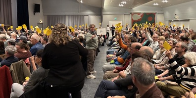 Nach einem solchen Hammer hatten die Stimmzählerinnen alle Hände voll zu tun