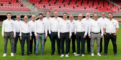 Das Organisationskomitee des 129. Nordostschweizer Schwingfests