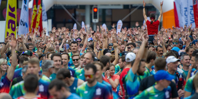 Der Start des 10-km-Hauptlaufs wurde von 18 auf 14 Uhr vorverlegt