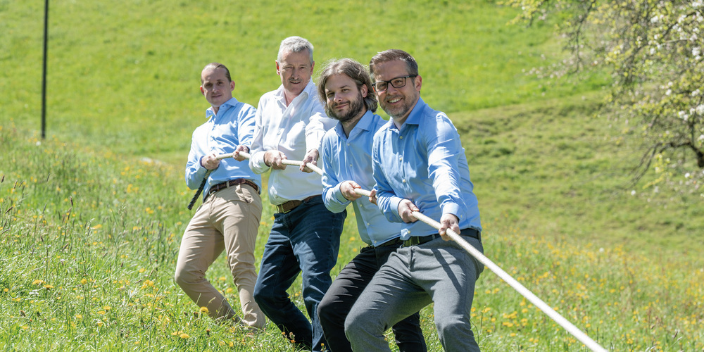 Die drei erfahrenen Treuhänder Manuel Bleiker, Florian Fauser und Daniel Nussli übernehmen die Nachfolge von Christian Balschun.