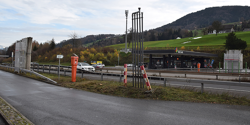 Von der einen auf die andere Seite zu gelangen ist derzeit nicht möglich.