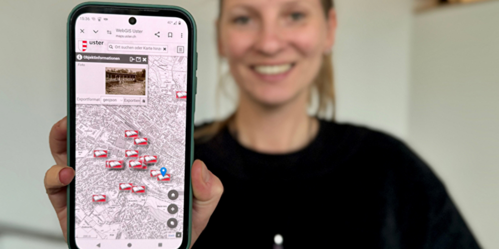 Angelina Immoos, Spezialistin Dokumentation und Information mit dem Web-Gis.