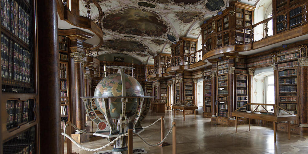 Die Stiftsbibliothek in St. Gallen ist Teil des Weltkultur- und Weltdokumentenerbes. (Archivbild)