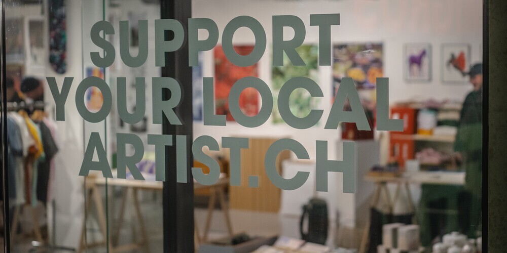 Das Somewhere-Lab führt während der Adventszeit an der Neugasse einen Pop-up-Store.