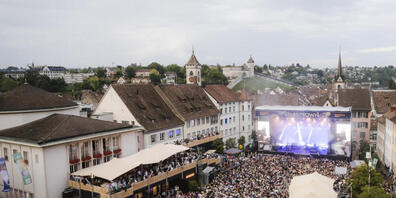 Das Musikfestival Stars in Town findet in der Altstadt von Schaffhausen statt. (Archivbild)