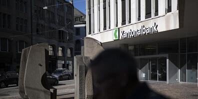 Hauptsitz der St.Galler Kantonalbank in der Stadt St.Gallen. (Archivbild)