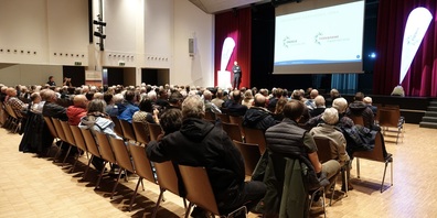 Bis auf den letzten Platz besetzt: EZL Fernwärme Informationsveranstaltung Kreuz Jona