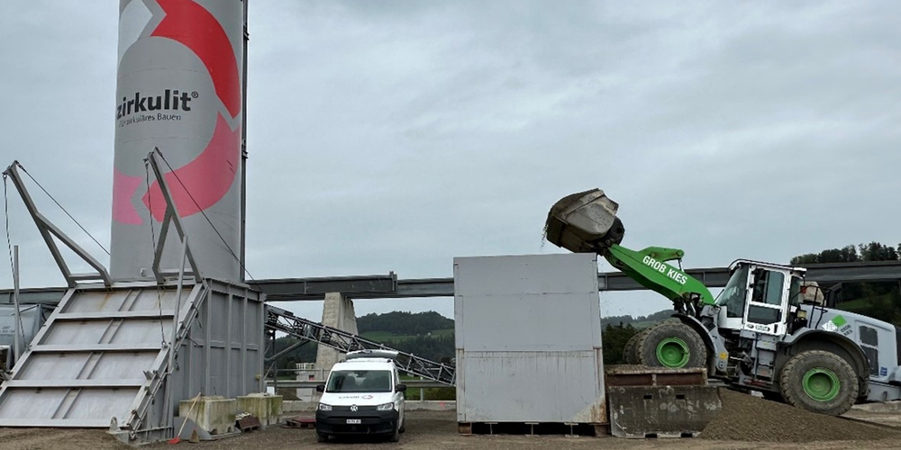 Mobile CO2-Speicheranlage. 