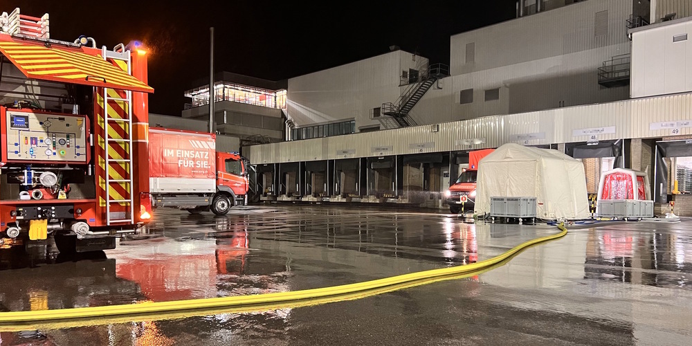 Ein Grossaufgebot konnte den Ammoniak-Austritt stoppen.