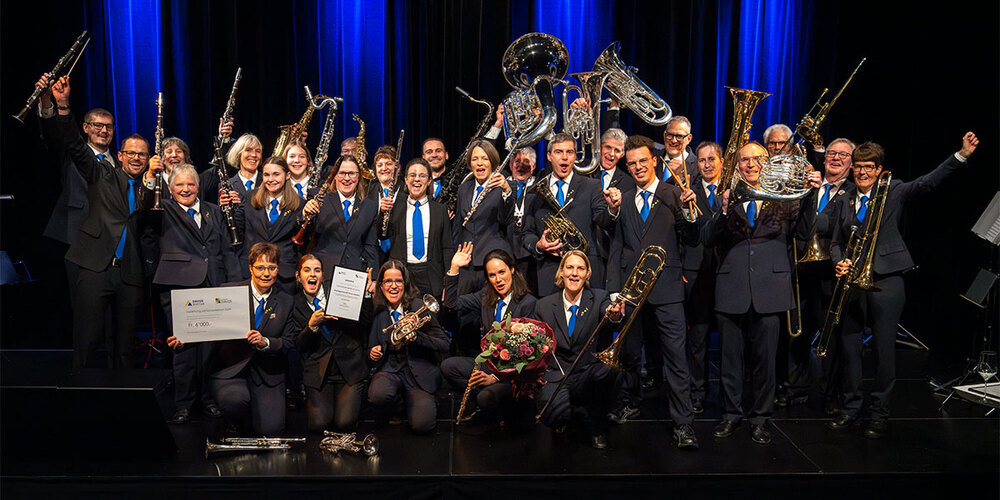 -	Landwasserpreisträgerin 2024: Die Musikgesellschaft Davos Klosters.