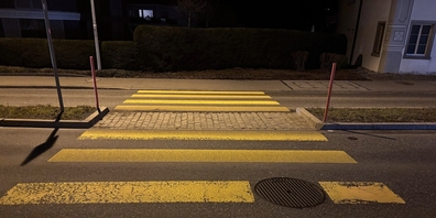 Hier ereignete sich der Unfall.