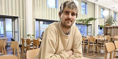 Der Comiczeichner Olivier Samter.