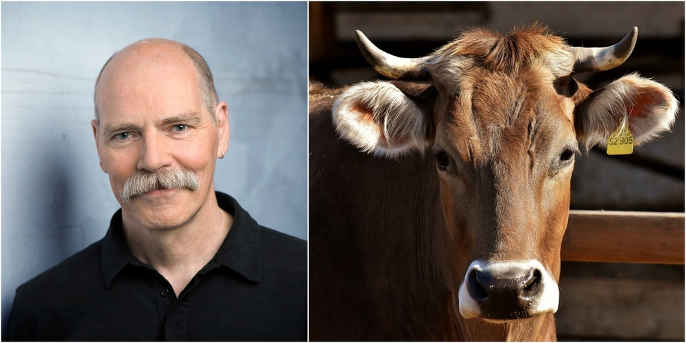 Florian Schwinn zeigt reflektiert auf, wieso die Haltung von Kühen sehr wertvoll für unser Klima und unsere Biodiversität ist. Die Schweizer Milchproduktion sei ein Vorzeigebeispiel.
