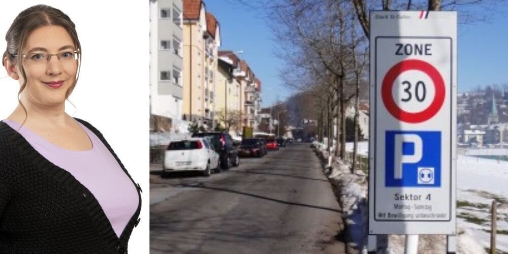 Eveline Ketterer ist mit dem Tempo-30-Regime der Stadt nicht einverstanden