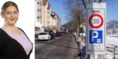 Eveline Ketterer ist mit dem Tempo-30-Regime der Stadt nicht einverstanden