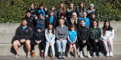 Das SCK-Team an der Nachwuchsmeisterschaft.