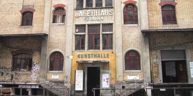 Aussenansicht Lagerhaus an der Davidstrasse 40, ca. 2002