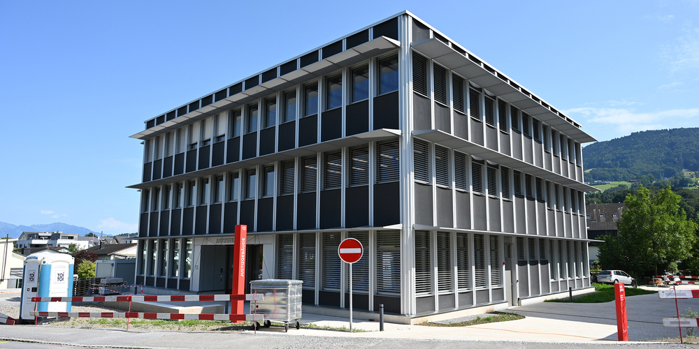 Das Justizgebäude in Freienbach. 