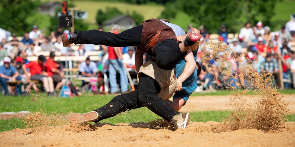Wer in Schmerikon wohnt, kann sich bis Ende April für die Verlosung der Schwingfest-Tickets im Mai anmelden.  (Themenbild)