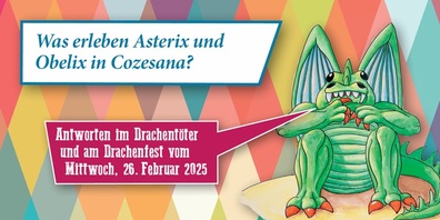 Am Drachenfest vom 26. Februar 2025 erscheint die Jubiläumsausgabe zum zehnjährigen Bestehen des Gossauer Drachentöters.