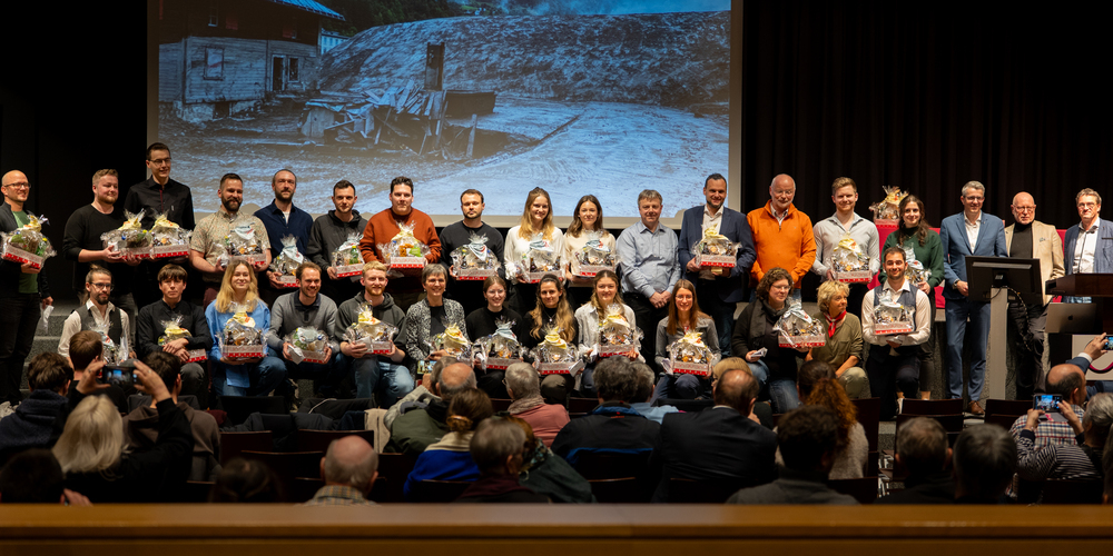 Das gesamte Studenten- und Betreuerteam des Studiengangs Landschaftsarchitektur der OST