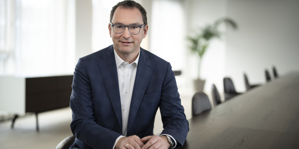 Christian Poerschke, Vorsitzender der Geschäftsleitung ad interim von Raiffeisen Schweiz