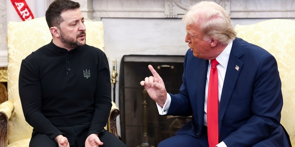 Das Treffen, das aus dem Ruder lief: Wolodimir Selenski und Donald Trump.