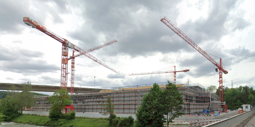 Das neu erbaute Datencenter könnte viel Abwärme für den Wärmeverbund in Glattfelden liefern