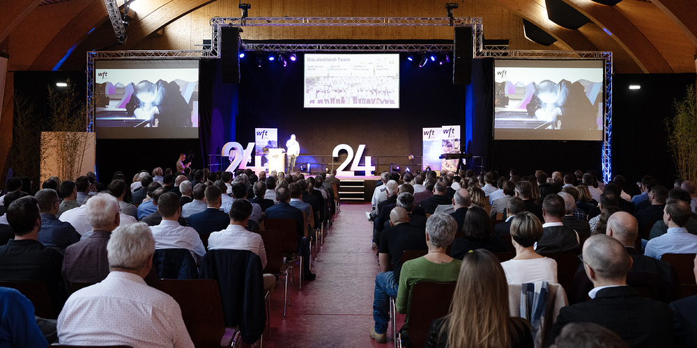 Einblick in das Wirtschaftsforum Toggenburg 2024.