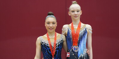 Lea Schefer und Leni Leufen, beide RG Berneck